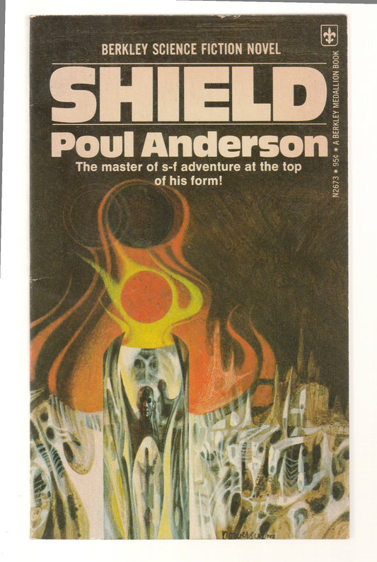 Shield Classic Science Fiction paperback Sci-Fi science fiction Science Fiction Fantasy space sci-fi Speculative Fiction used Vintage vintage paperback vintage science fiction Books
