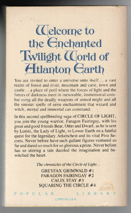 Faragon Fairingay Adventure fantasy Young Adult Books