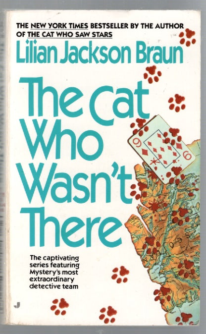 The Cat Who Wasn't There cat Cozy Mystery mystery paperback used Books