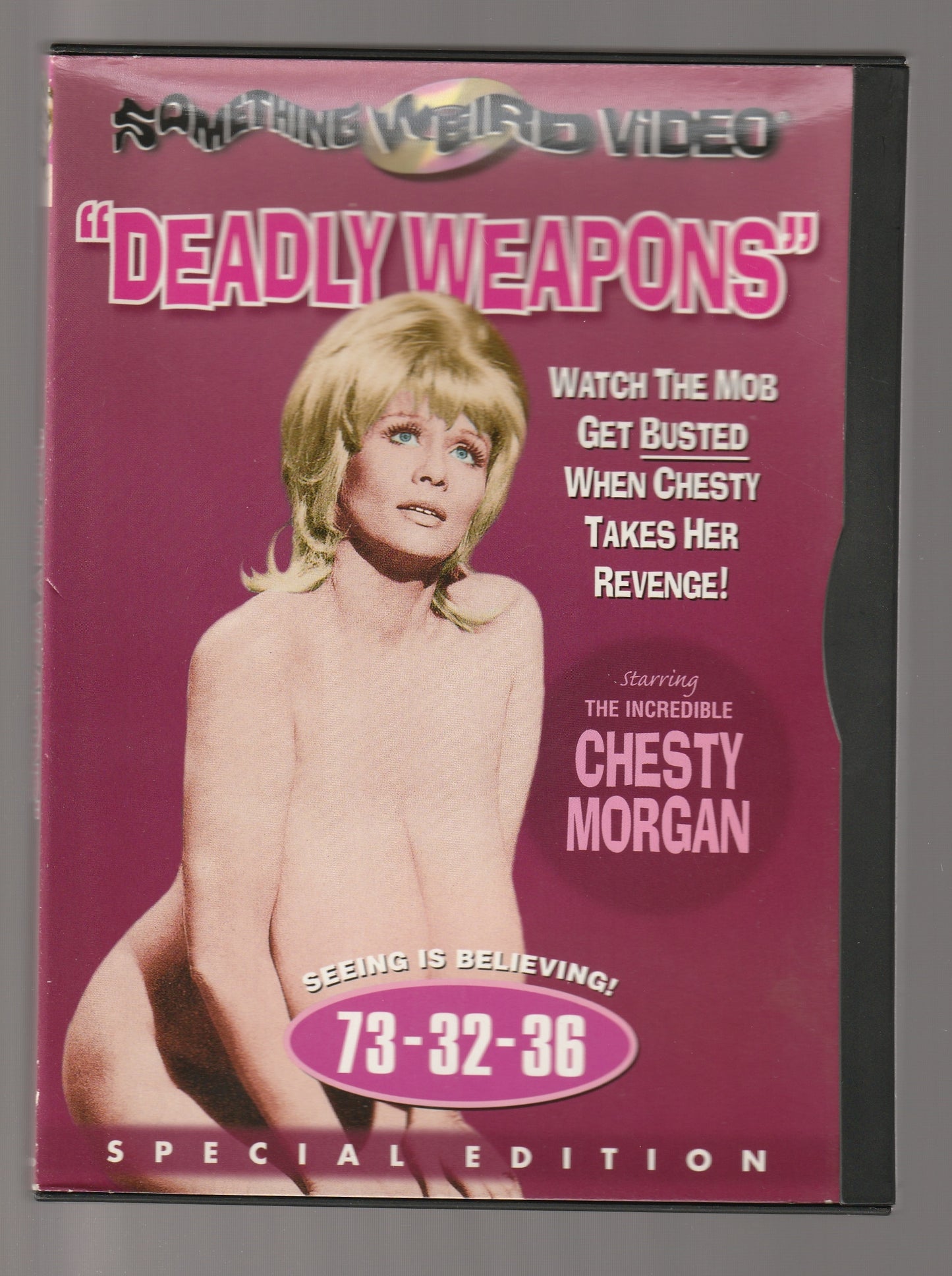 Deadly Weapons b-action b-movie crime Crime Fiction Crime Thriller erotic erotic thriller Erotica Movies Sex Comedy used Movie