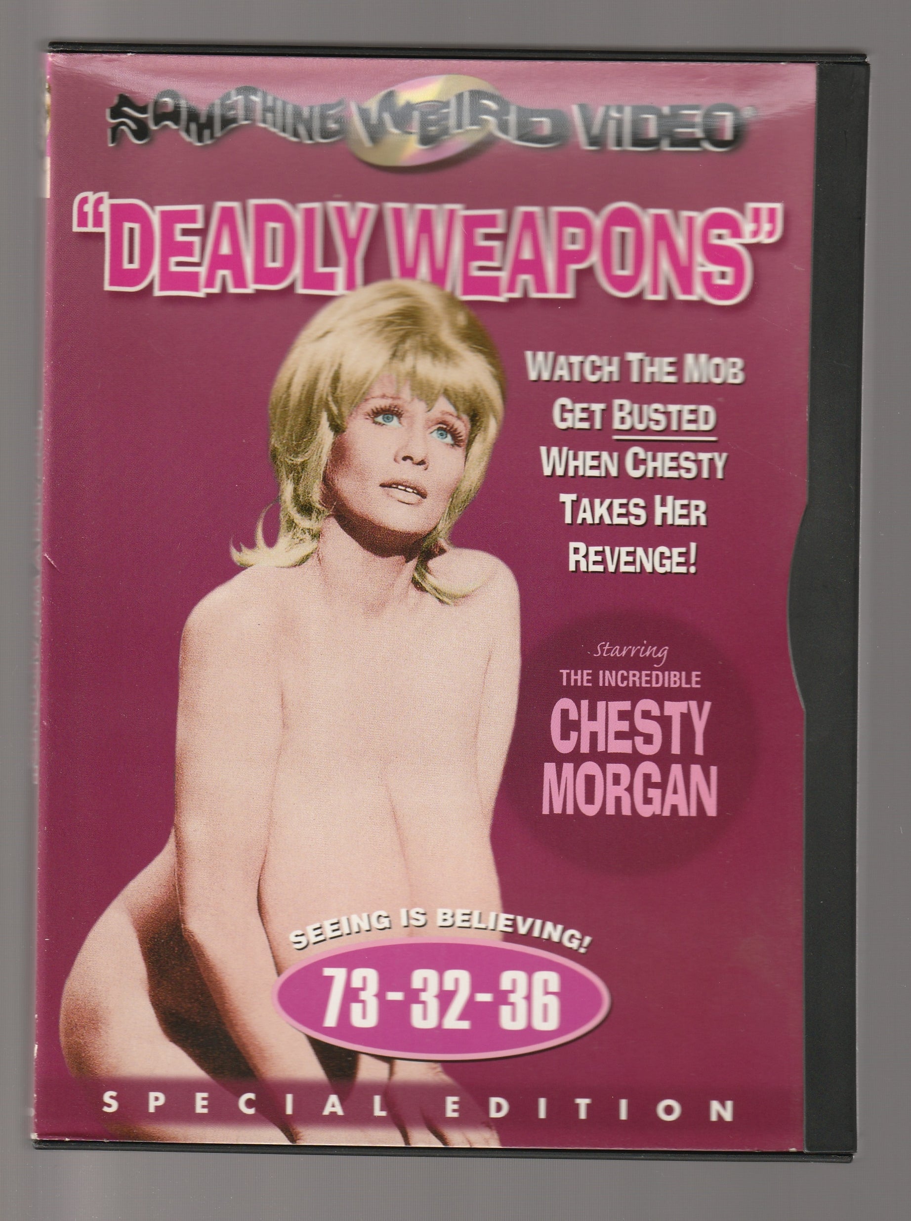 Deadly Weapons b-action b-movie crime Crime Fiction Crime Thriller erotic erotic thriller Erotica Movies Sex Comedy used Movie