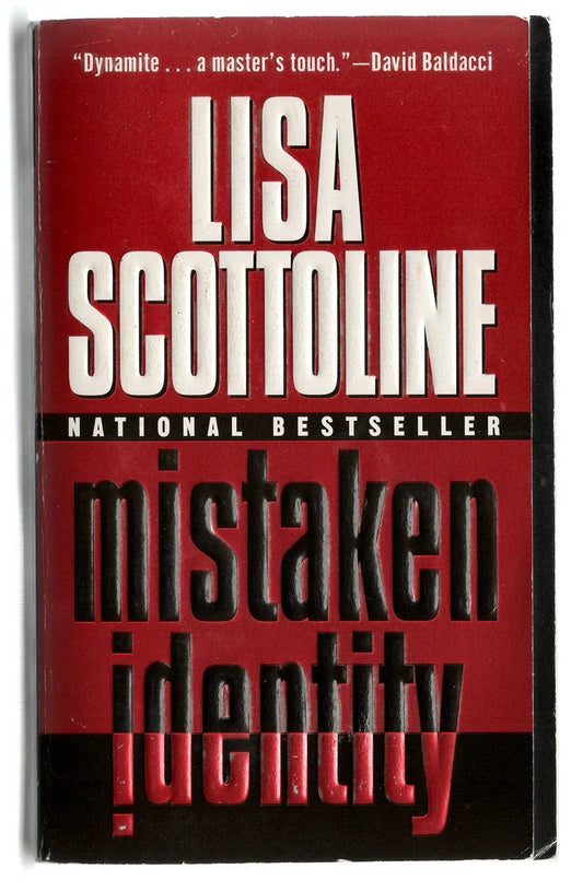 Mistaken Identity crime Law Legal Thriller mystery mystery thriller Suspense used Books