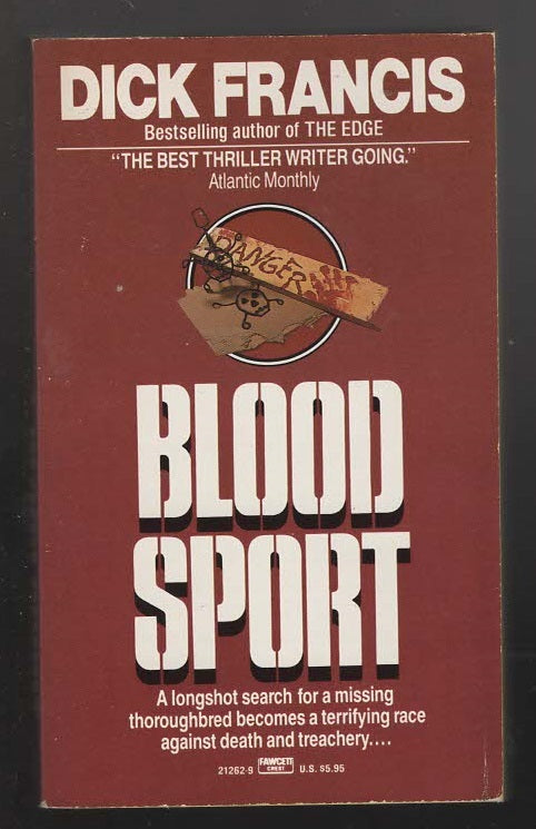 Blood Sport Adventure crime Crime Fiction Crime Thriller Detective Detective Fiction mystery Suspense Books