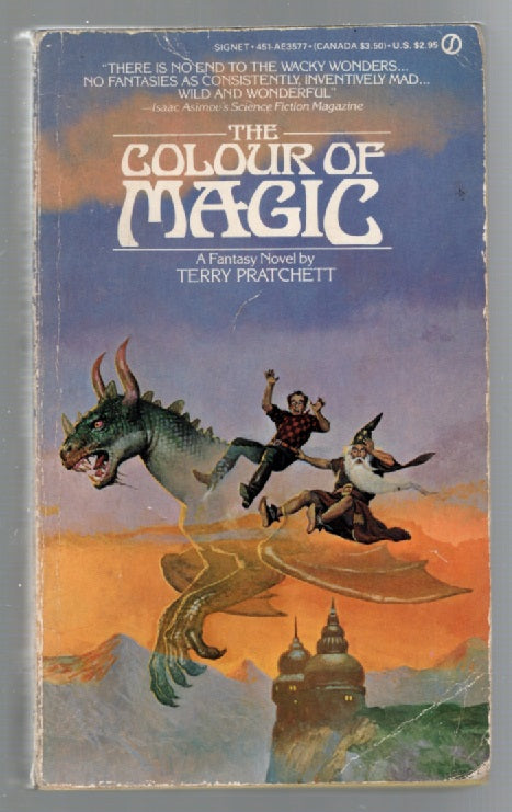 The Colour Of Magic Adventure Classic Science Fiction Comedy fantasy Humor science fiction Books