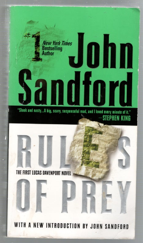 Rules of Prey paperback thriller thrilller used Books