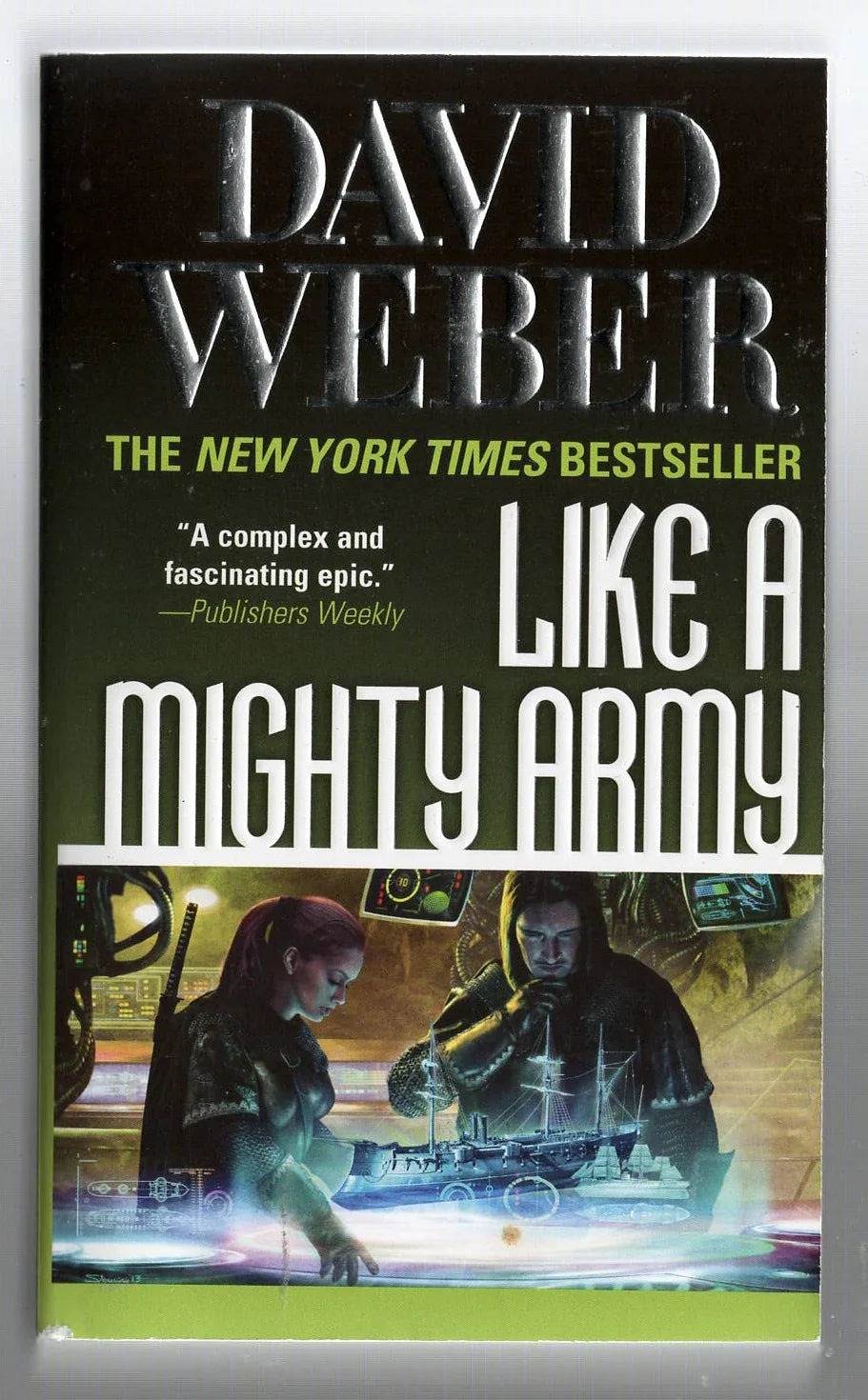 Like a Mighty Army Military Fiction Military Science Fiction Post Apocalyptic science fiction Space Opera used War Books