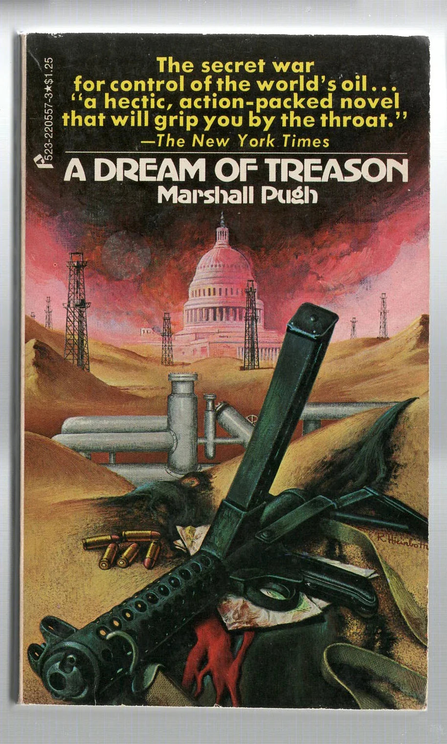 A Dream of Treason Action Thriller Espionage thriller used Vintage Books