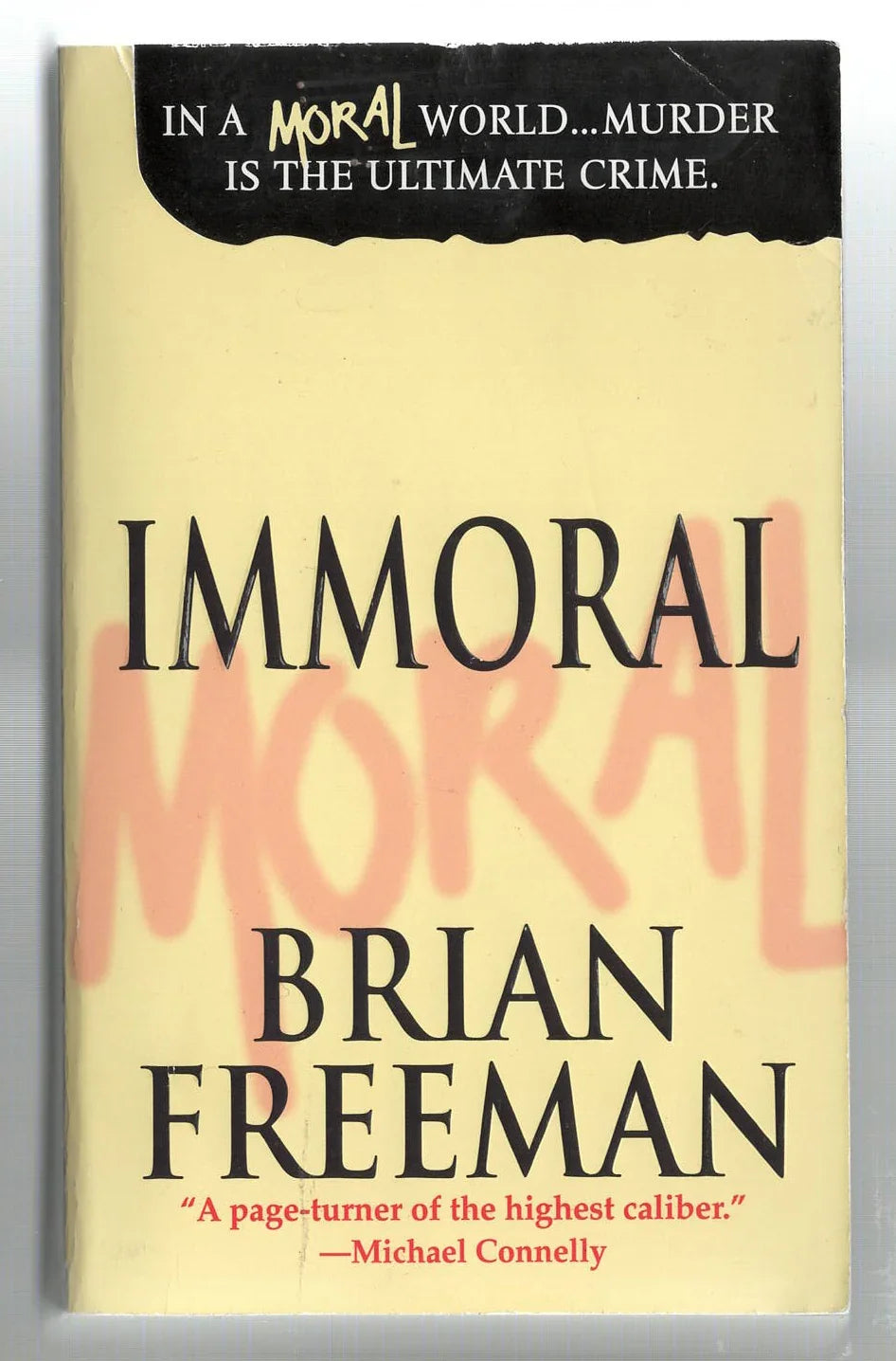 Immoral crime Detective Fiction mystery mystery thriller Suspense thriller used Books
