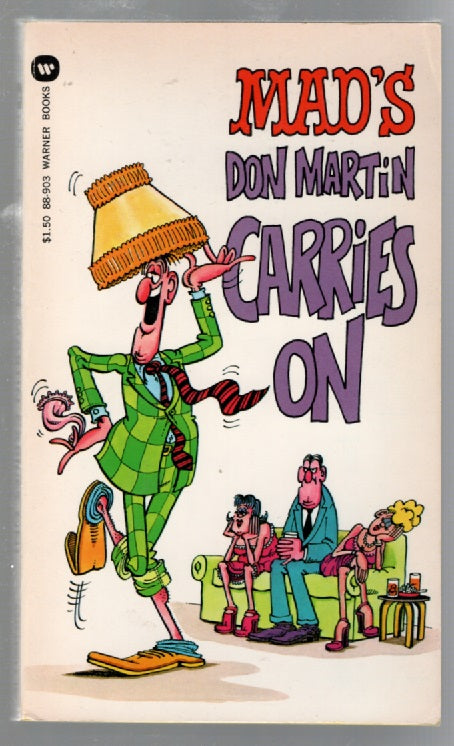 Mad's Don Martin Carries On Cartoon Comic Book Comic Strip Funny Humor Young Adult Books