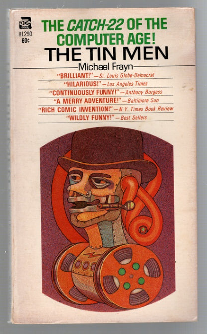 The Tin Men Comedy Distopian Humor science fiction Vintage Books