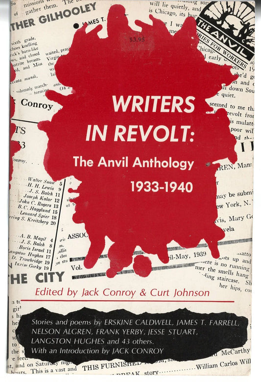 Writers in Revolt: The Anvil Anthology Poetry Short Stories Short Story Collection used Books
