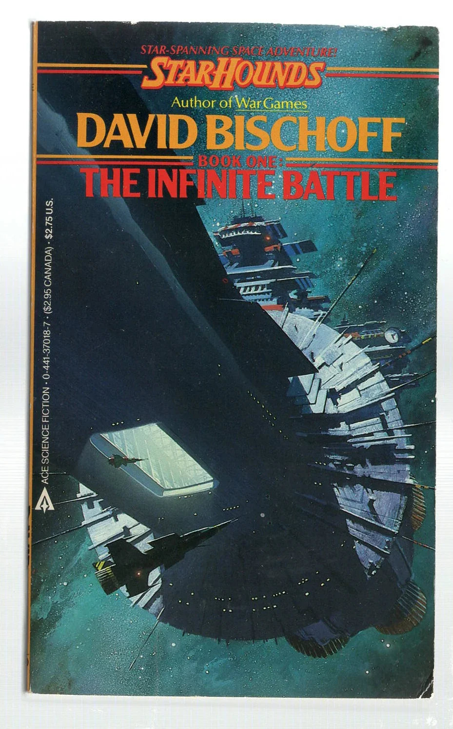 The Infinite Battle Action Cyberpunk science fiction Space used Books