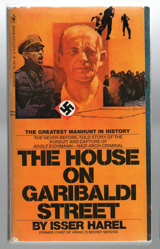 The House on Garibaldi Street Espionage Holocaust Jewish Memoir Nonfiction used Vintage World War 2 Books