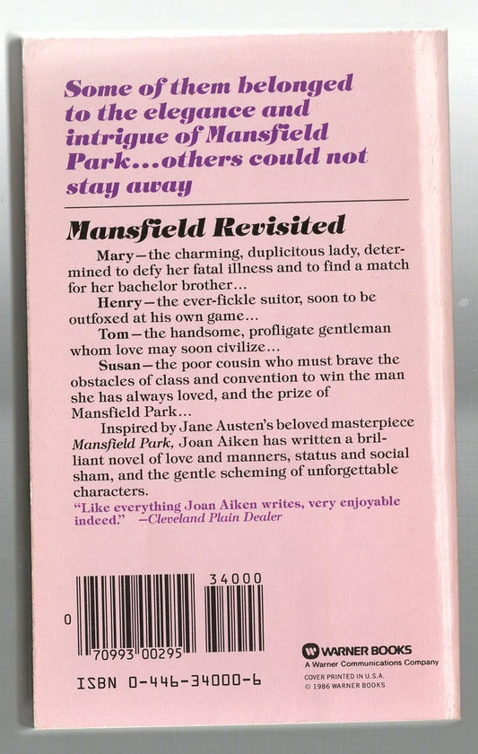 Mansfield Revisited historical fiction Historical Romance Regency Romance Romance used Books