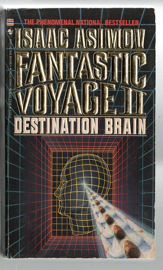 Fantastic Voyage II: Destination Brain Adventure science fiction Speculative Fiction used Books