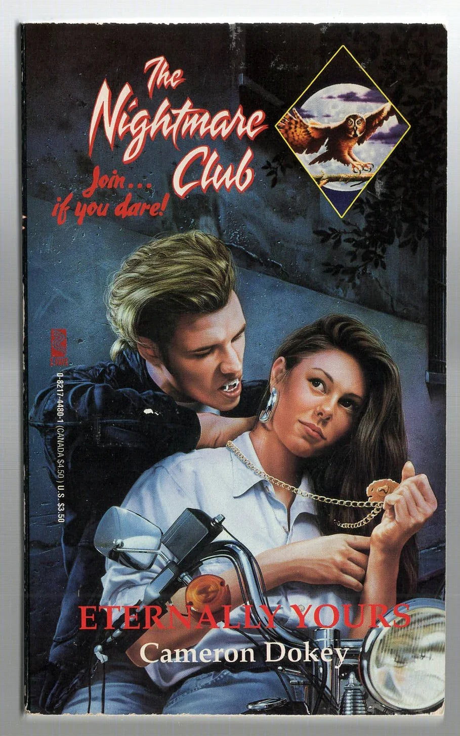 Eternally Yours horror Paranormal used Vampires Young Adult Books