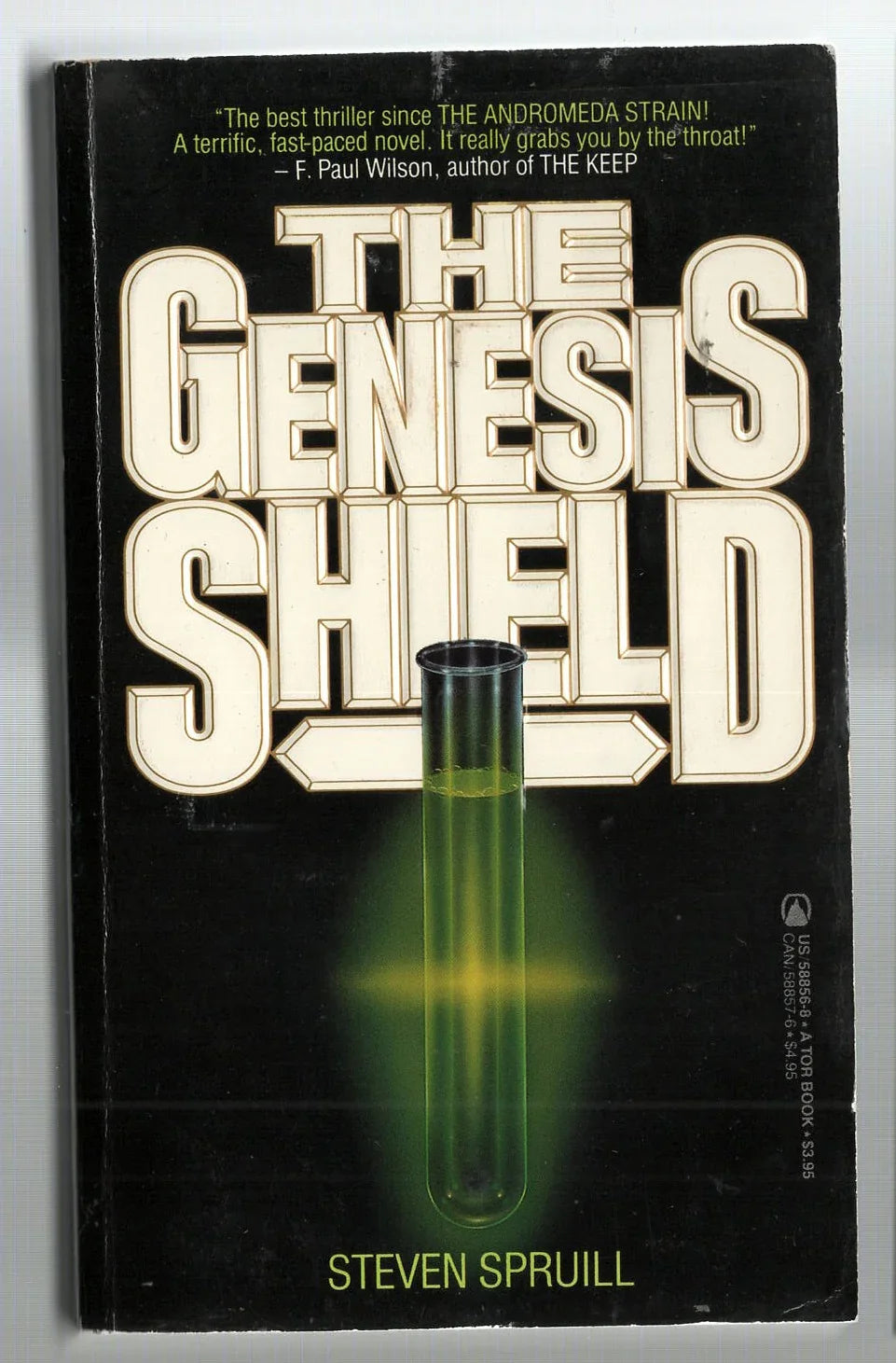 The Genesis Shield science fiction Suspense thriller used Books
