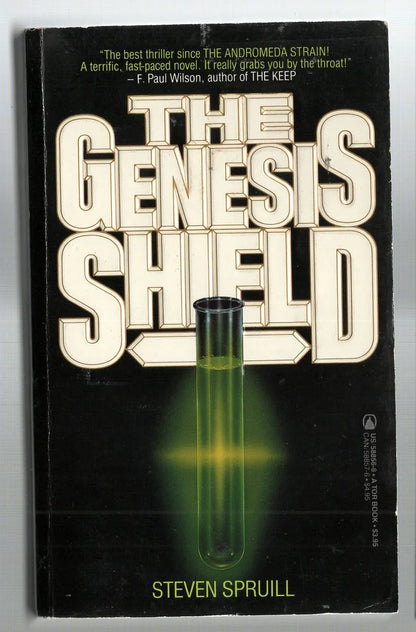 The Genesis Shield science fiction Suspense thriller used Books