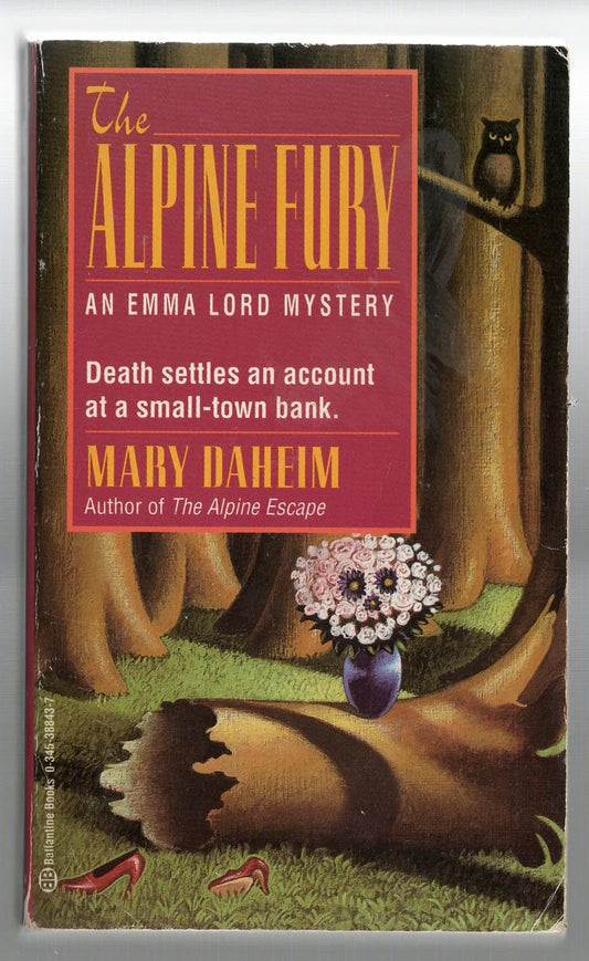 The Alpine Fury Cozy Mystery Detective Fiction murder mystery used Books