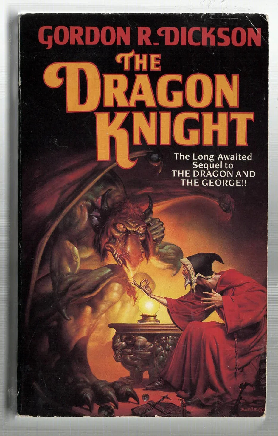 The Dragon Knight Adventure fantasy High Fantasy Humor used Books