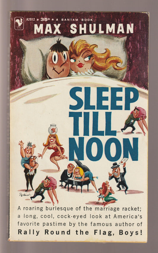 Sleep Till Noon Comedy Dark Comedy Humor paperback Screwball Comedy used Vintage Books