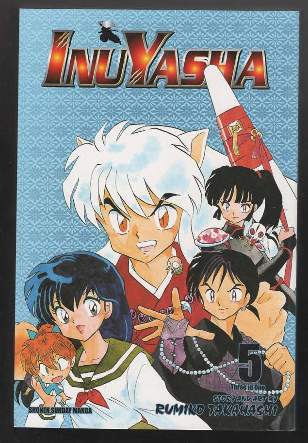 Inu Yasha Viz Big Edition vol. 5 Action Adventure fantasy Graphic Novels historical fiction Manga Romance Teen Time Travel Young Adult Books