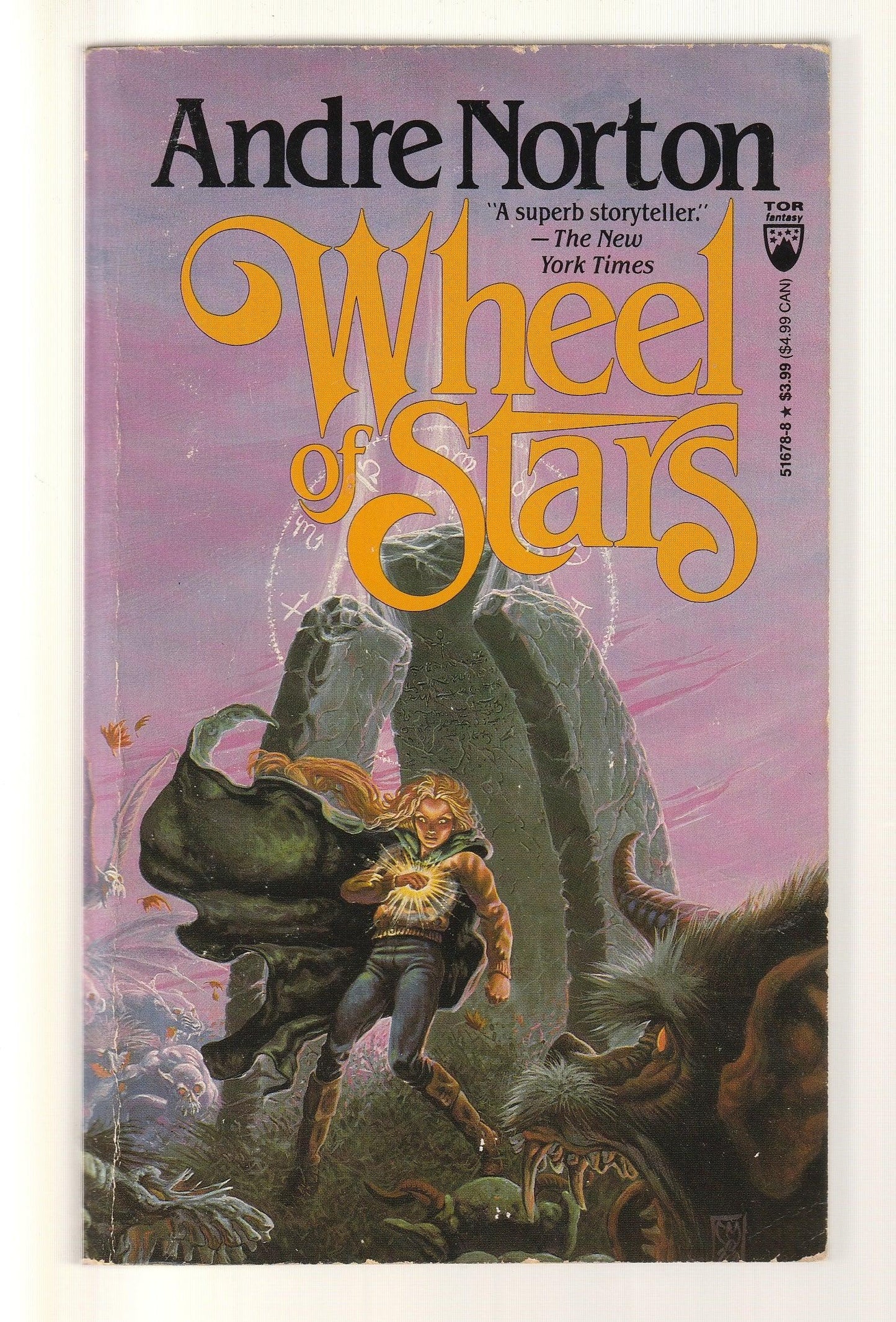 Wheel Of Stars dark fantasy Epic Fantasy fantasy horror paperback science fiction Science Fiction Fantasy used Books