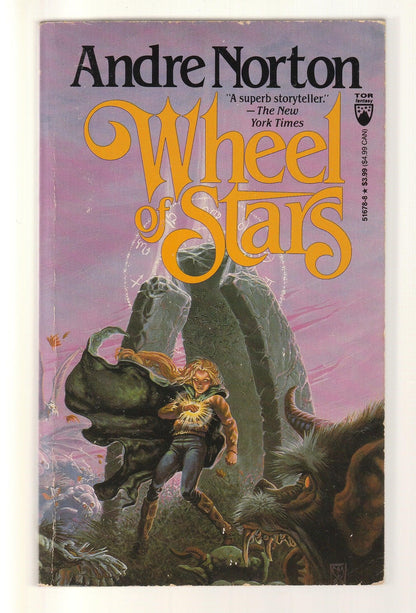 Wheel Of Stars dark fantasy Epic Fantasy fantasy horror paperback science fiction Science Fiction Fantasy used Books