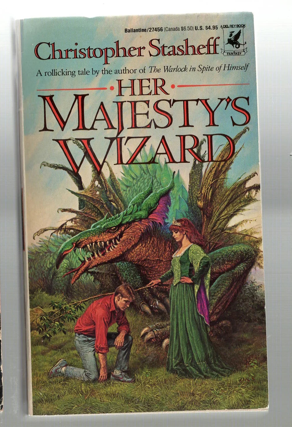 Her Majesty's Wizard Adventure fantasy High Fantasy Humor used Books