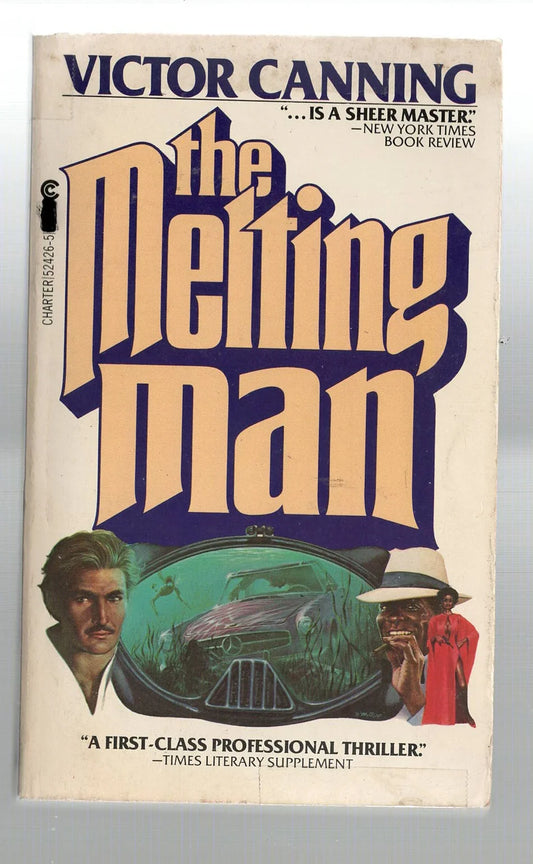 The Melting Man Crime Fiction Crime Thriller Detective Fiction used Vintage Books