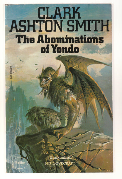 The Abomination Of Yondo anthology cosmic horror gothic-horror horror paperback paranormal horror Psychological Horror sci-fi horror science fiction Short Stories Short Story Collection used Vintage vintage horror vintage paperback Books
