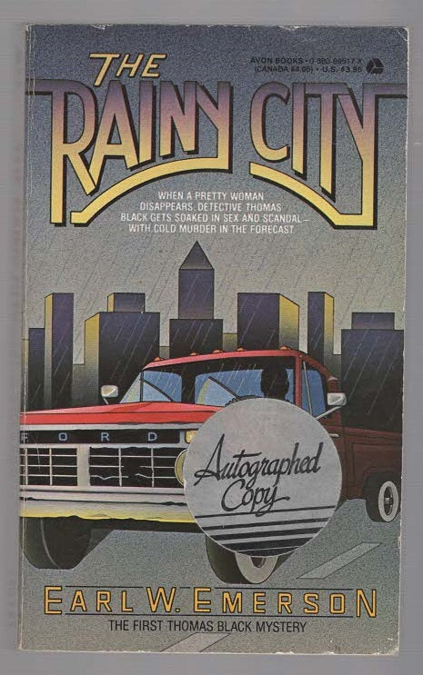 The Rainy City crime Crime Fiction Crime Thriller Detective Fiction mystery signed by author Books