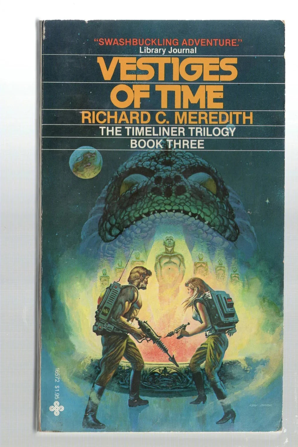 Vestiges of Time Aliens Alternate History science fiction used Vintage Books