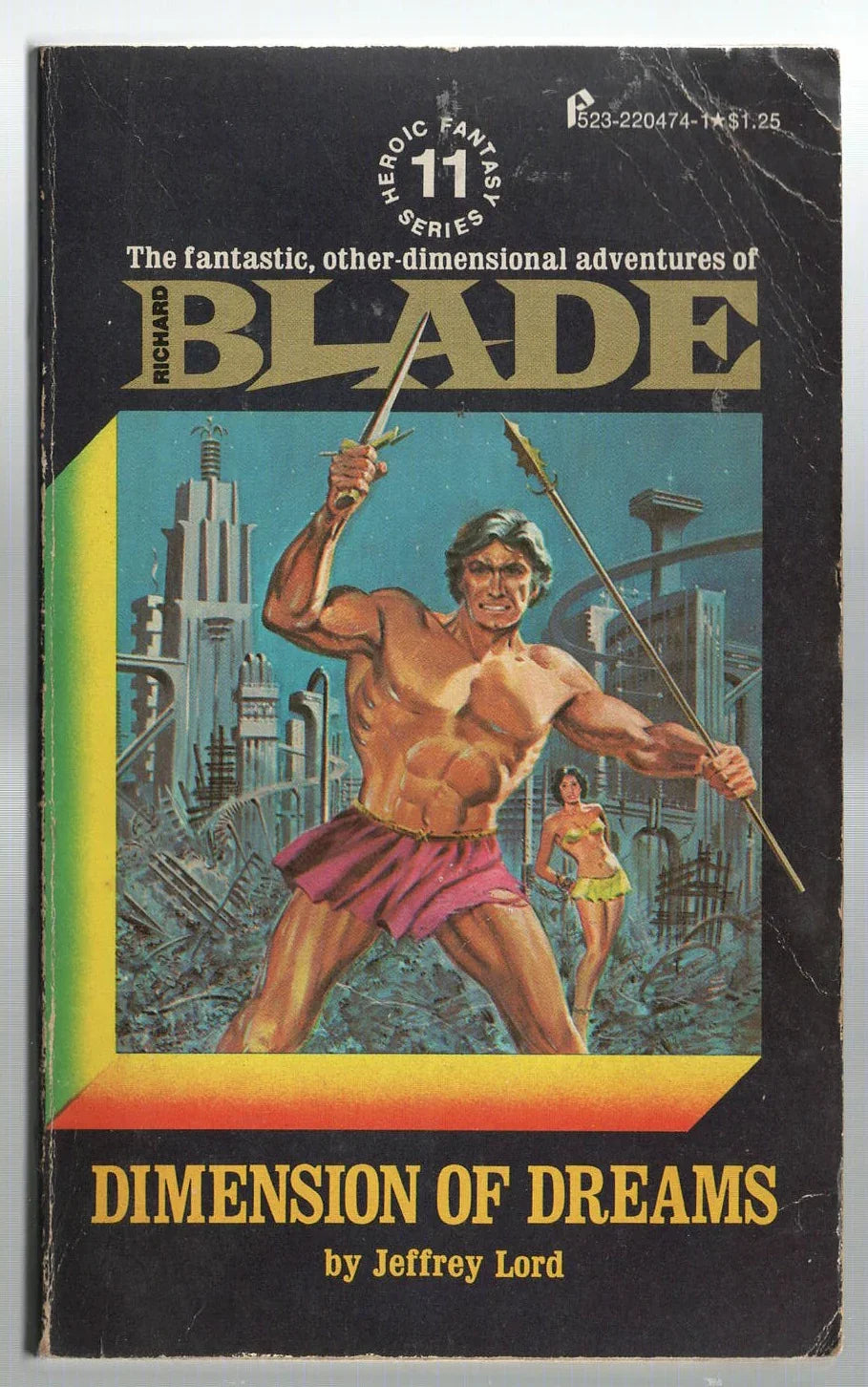 Dimension of Dreams Adventure fantasy Pulp Fiction used Books