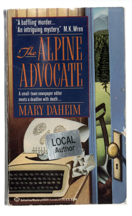 The Alpine Advocate Cozy Mystery crime murder mystery mystery thriller used Books