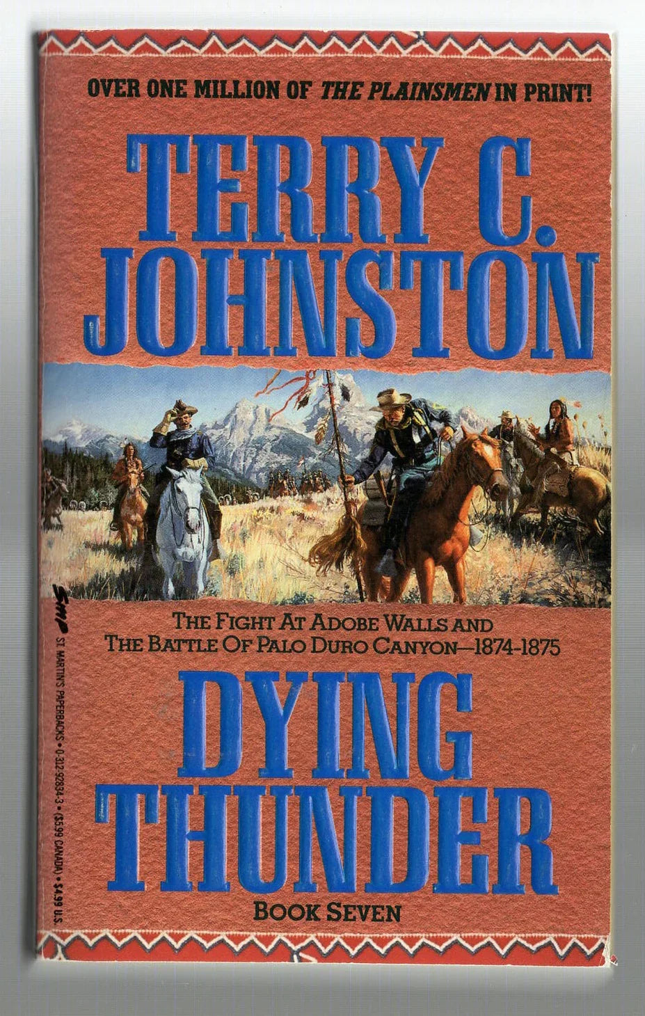 Dying Thunder American History historical historical fiction used Westerns Books