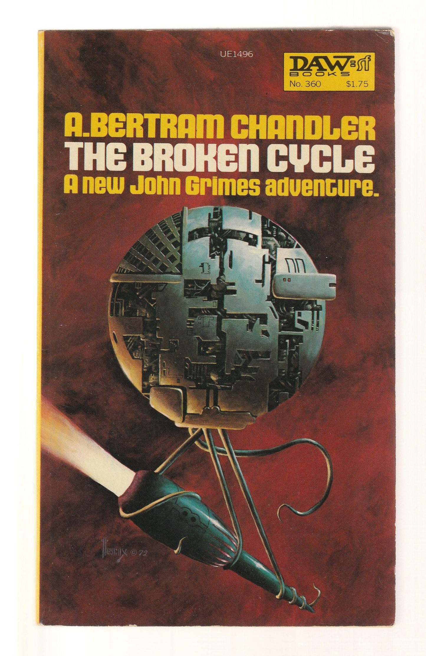 The Broken Cycle Action Adventure fiction Military Fiction paperback science fiction Science Fiction Fantasy Space Opera Speculative Fiction used Vintage Books