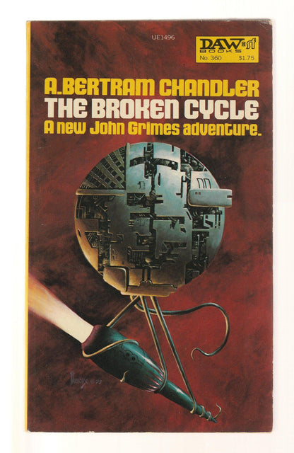 The Broken Cycle Action Adventure fiction Military Fiction paperback science fiction Science Fiction Fantasy Space Opera Speculative Fiction used Vintage Books