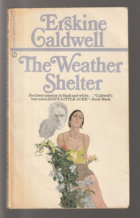The Weather Shelter american south dark romance paperback Romance scandal tragic Romance used Vintage vintage paperback Books