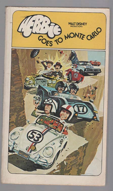 Herbie Goes To Monte Carlo Adventure Children Funny Humor Books