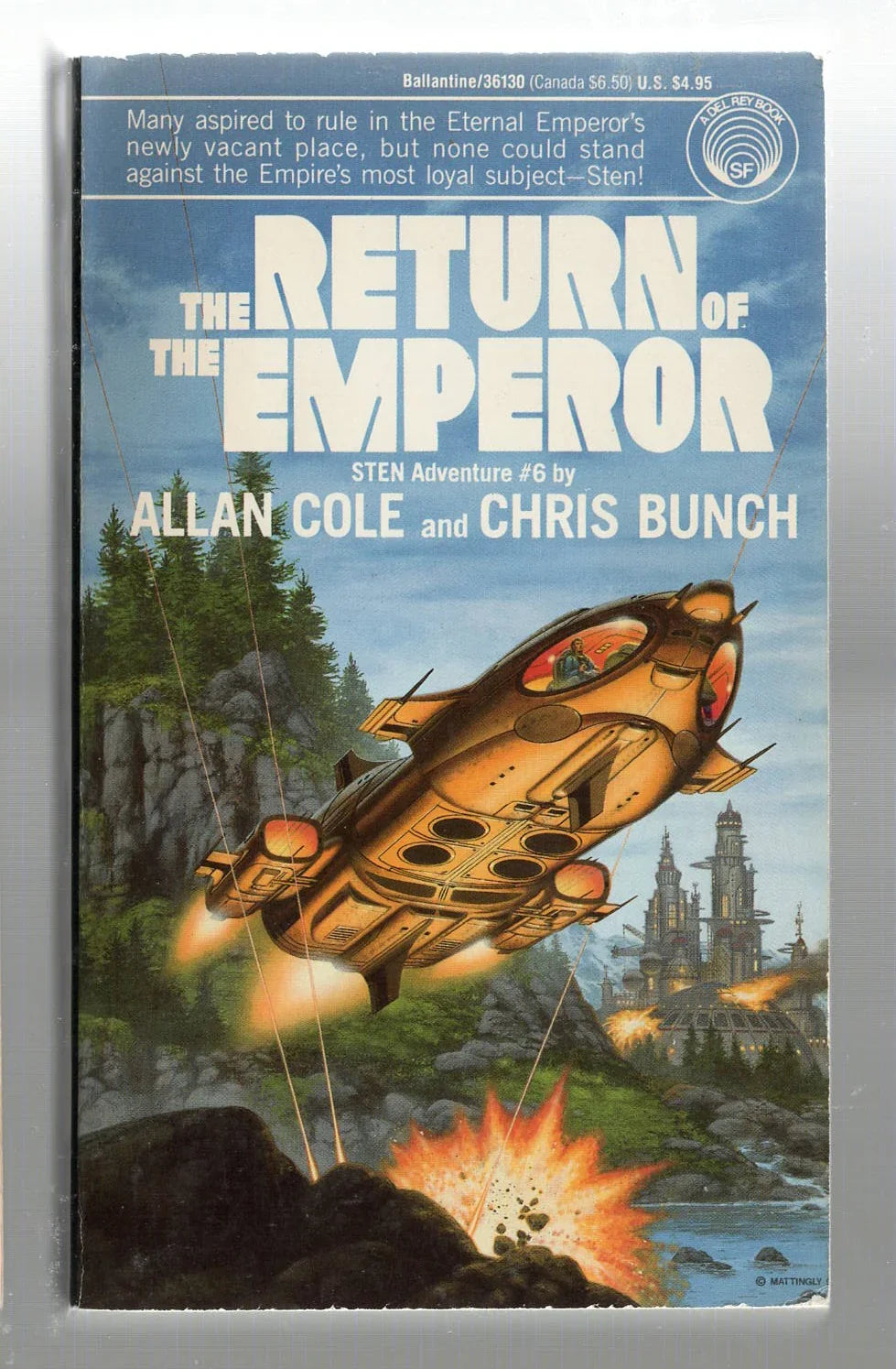 The Return of the Emperor Military Fiction Military Science Fiction science fiction Space Opera used Books