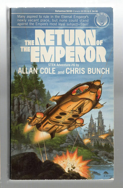 The Return of the Emperor Military Fiction Military Science Fiction science fiction Space Opera used Books