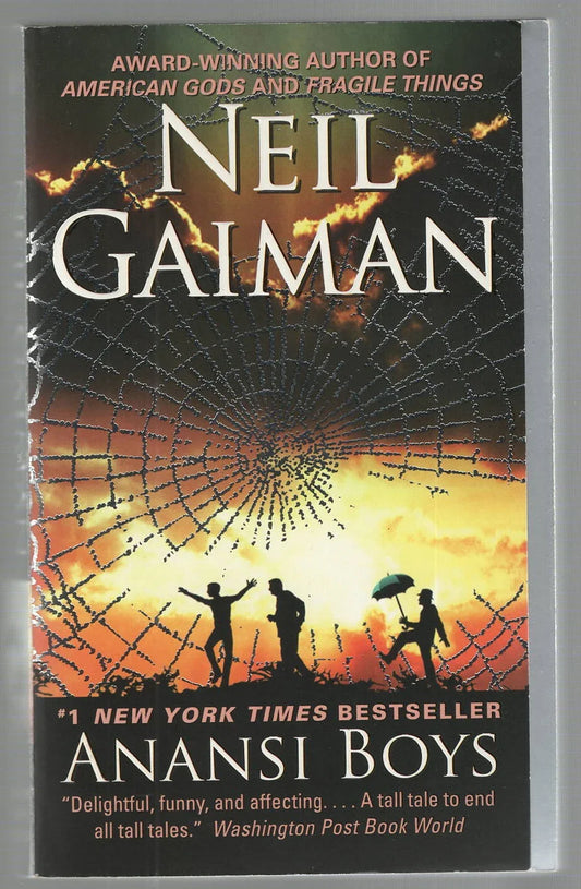 Anansi Boys British Literature fantasy paperback science fiction Urban Fantasy used Books
