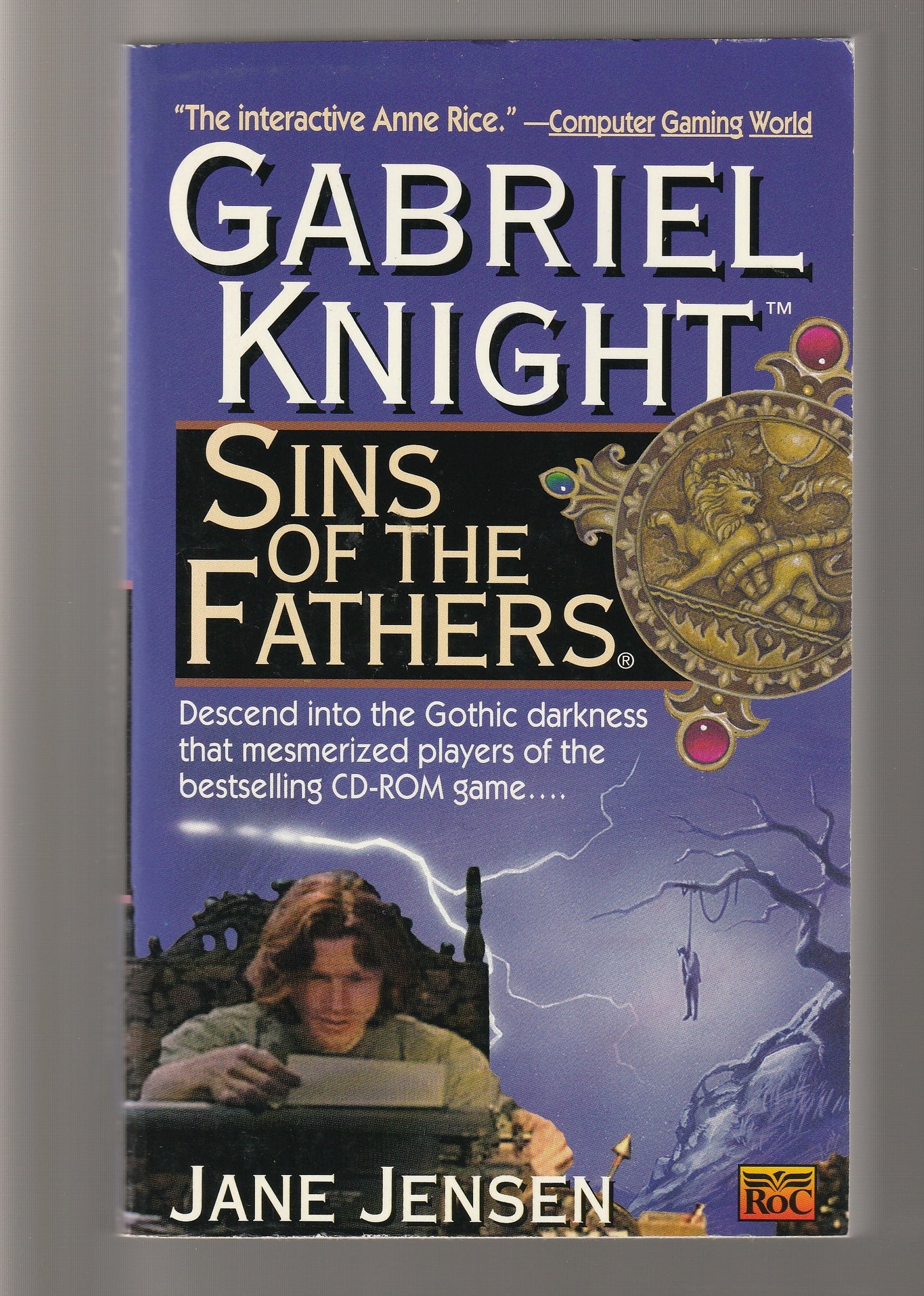 Sins Of The Fathers fantasy horror paperback Paranormal paranormal fantasy science fiction Urban Urban Fantasy used Books