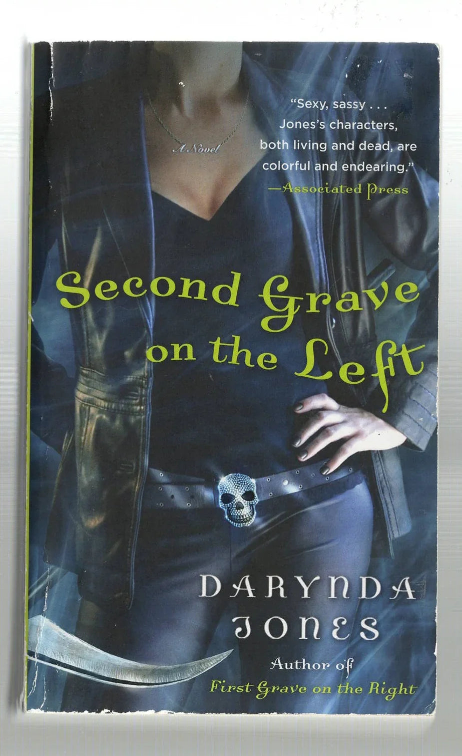 Second Grave on the Left Ghost mystery Paranormal Paranormal Mystery Paranormal Romance Romance Supernatural Urban Fantasy used Books