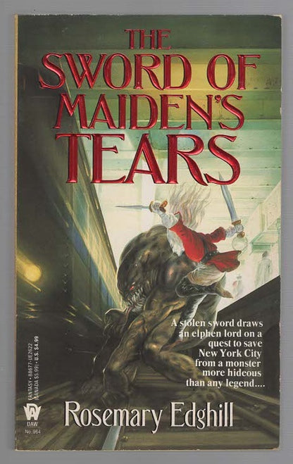 The Sword Of Maiden's Tears Action Adventure fantasy science fiction Urban Fantasy Books