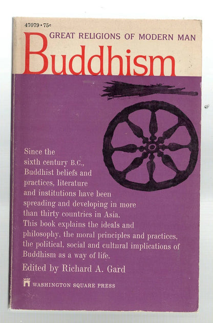Buddhism: Great Religions of Modern Man Religion used Vintage Books