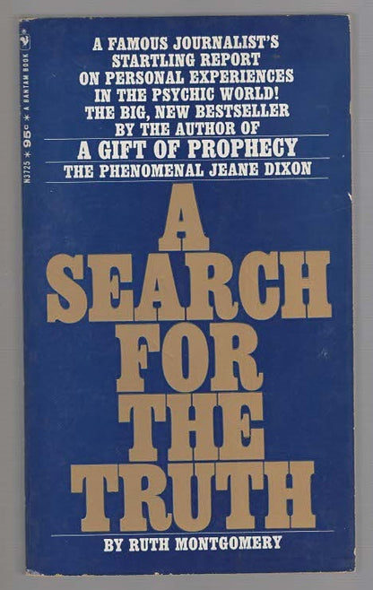 A Search For The Truth Body Mind Spirit Nonfiction occult Paranormal spiritual Books