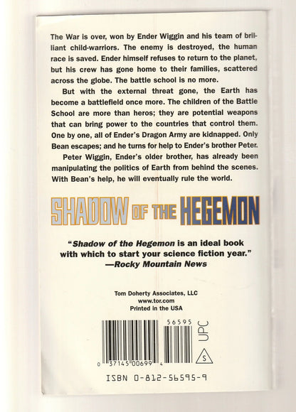 Shadow Of Hegemon Classic Science Fiction Military Science Fiction paperback Sci-Fi science fiction Science Fiction Fantasy Space Opera space sci-fi Speculative Fiction used Books