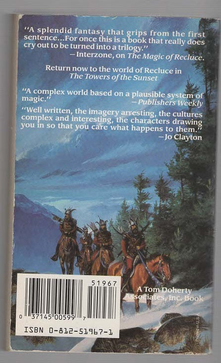 The Towers Of The Sunset Adventure fantasy Books